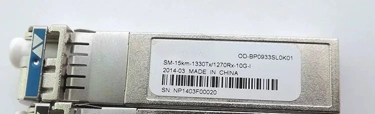 10g single-mode single-core bidirectional optical module for bidi sm-15km-1330tx/1270rx-10g-i
10g single-mode single-core bidirectional optical module for bidi sm-15km-1330tx/1270rx-10g-i