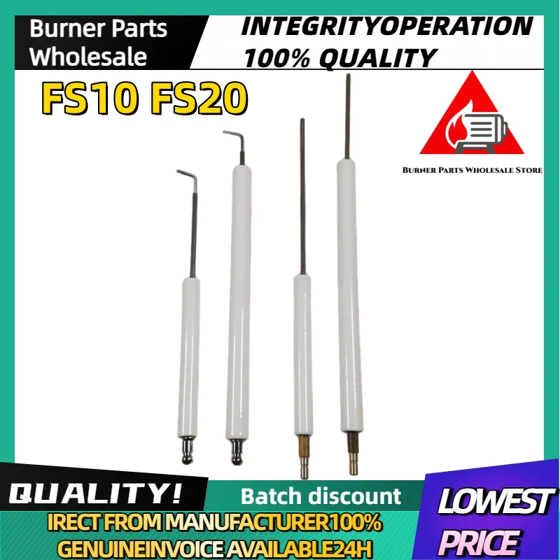 Brand New Original FS5 GS5 FS10 GS10 FS20 GS20 Ignition Needle Ignition Electrode Ion Probe Burner Spare Parts Industrial Combus
Brand New Original FS5 GS5 FS10 GS10 FS20 GS20 Ignition Needle Ignition Electrode Ion Probe Burner Spare Parts Industrial Combus