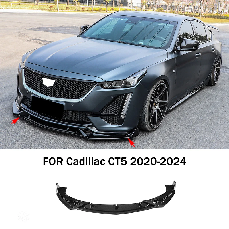 Автоаксессуары для Cadillac CT5 2020-2024: глянцевый черный ABS-спойлер на передний бампер, комплект обвеса из 3 частей, защита бампера
Автоаксессуары для Cadillac CT5 2020-2024: глянцевый черный ABS-спойлер на передний бампер, комплект обвеса из 3 частей, защита бампера