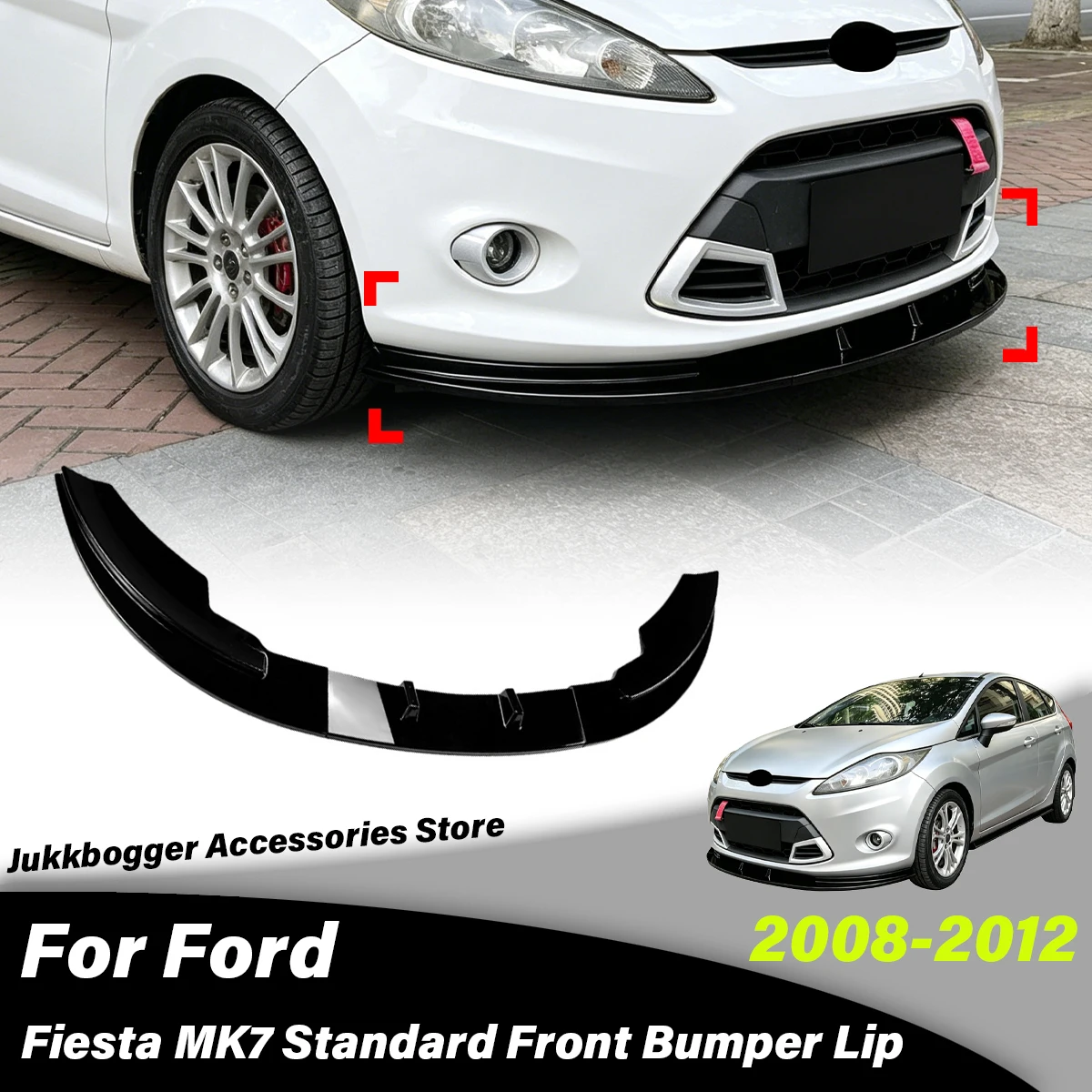 For Ford Fiesta MK7 Standard 2008 2009 2010 2011 2012 Automoible Front Bumper Spoiler Lip Modification Decoration Accessories
For Ford Fiesta MK7 Standard 2008 2009 2010 2011 2012 Automoible Front Bumper Spoiler Lip Modification Decoration Accessories