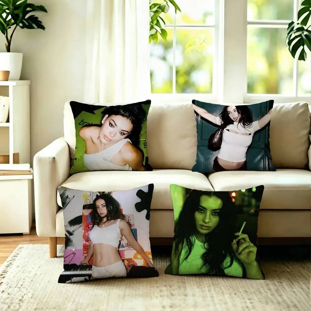 Hot Singer Charli XCX 360-Brat Pillow Case Square Double-Sided Sofa Cushion Cover Bedroom Bedside Pillow
Hot Singer Charli XCX 360-Brat Pillow Case Square Double-Sided Sofa Cushion Cover Bedroom Bedside Pillow