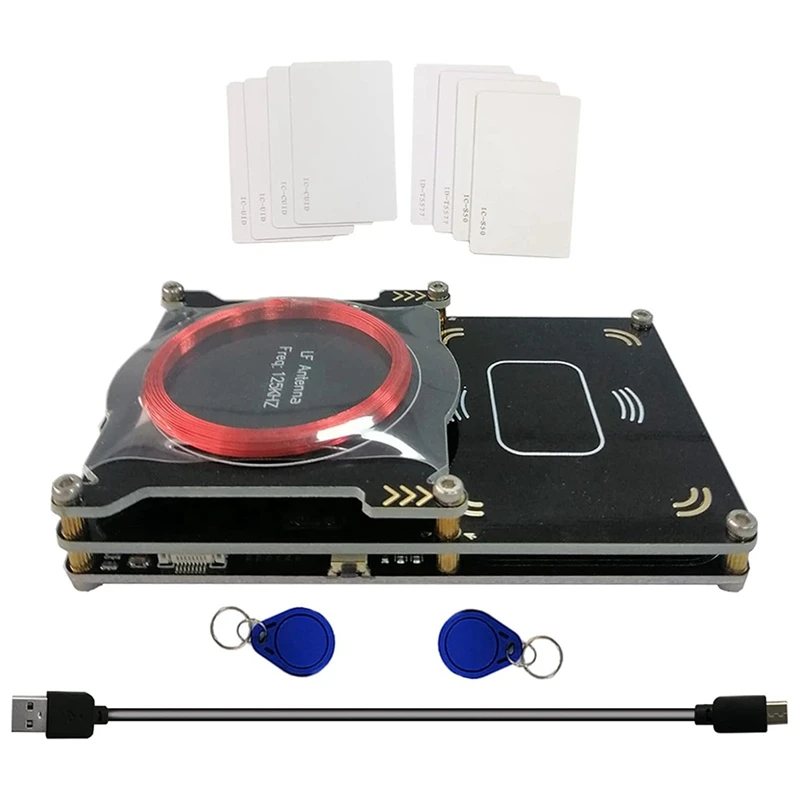 Модернизированный 512K Proxmark3 Easy V3.0 RDV4 ID памяти M1 IC Встроенный считыватель RFID-карт Встроенный декодер дешифрования антенны
Модернизированный 512K Proxmark3 Easy V3.0 RDV4 ID памяти M1 IC Встроенный считыватель RFID-карт Встроенный декодер дешифрования антенны