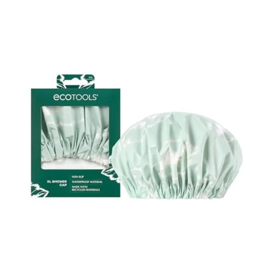EcoTools XL Shower Cap, Large Hair Cap For Shower Or Bath, Protect Hair and Keep Dry, Reusable and Waterproof Material, Comfort
EcoTools XL Shower Cap, Large Hair Cap For Shower Or Bath, Protect Hair and Keep Dry, Reusable and Waterproof Material, Comfort
