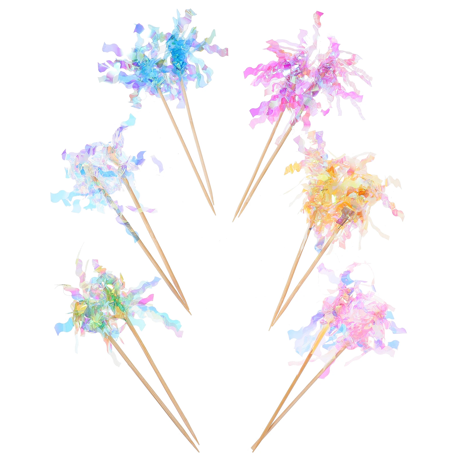 48pcs Rain Silk Decorations Adorable Cake Toppers Birthday Cupcake Cocktail Picks Party naments DIY Wedding Decor
48pcs Rain Silk Decorations Adorable Cake Toppers Birthday Cupcake Cocktail Picks Party naments DIY Wedding Decor