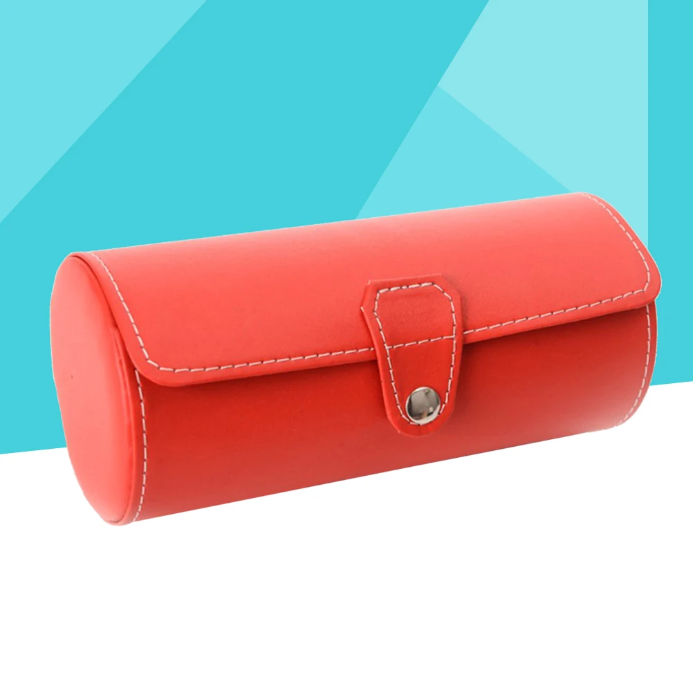 3 Bit Watch Storage Box Cylinder Bag Pocket Jewelry Organizer Desktop Organizer Earrings Holder Premium Material Durable
3 Bit Watch Storage Box Cylinder Bag Pocket Jewelry Organizer Desktop Organizer Earrings Holder Premium Material Durable