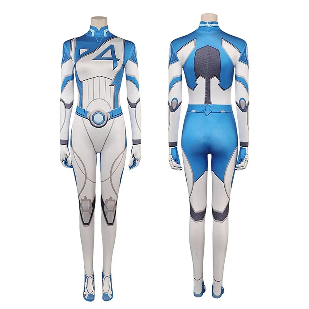 Invisible Woman Susan Storm Richards Cosplay Costume Girl Adult Women Coat Jumpsuit Superhero Uniform Bodysuit Carnival Outfits
Invisible Woman Susan Storm Richards Cosplay Costume Girl Adult Women Coat Jumpsuit Superhero Uniform Bodysuit Carnival Outfits