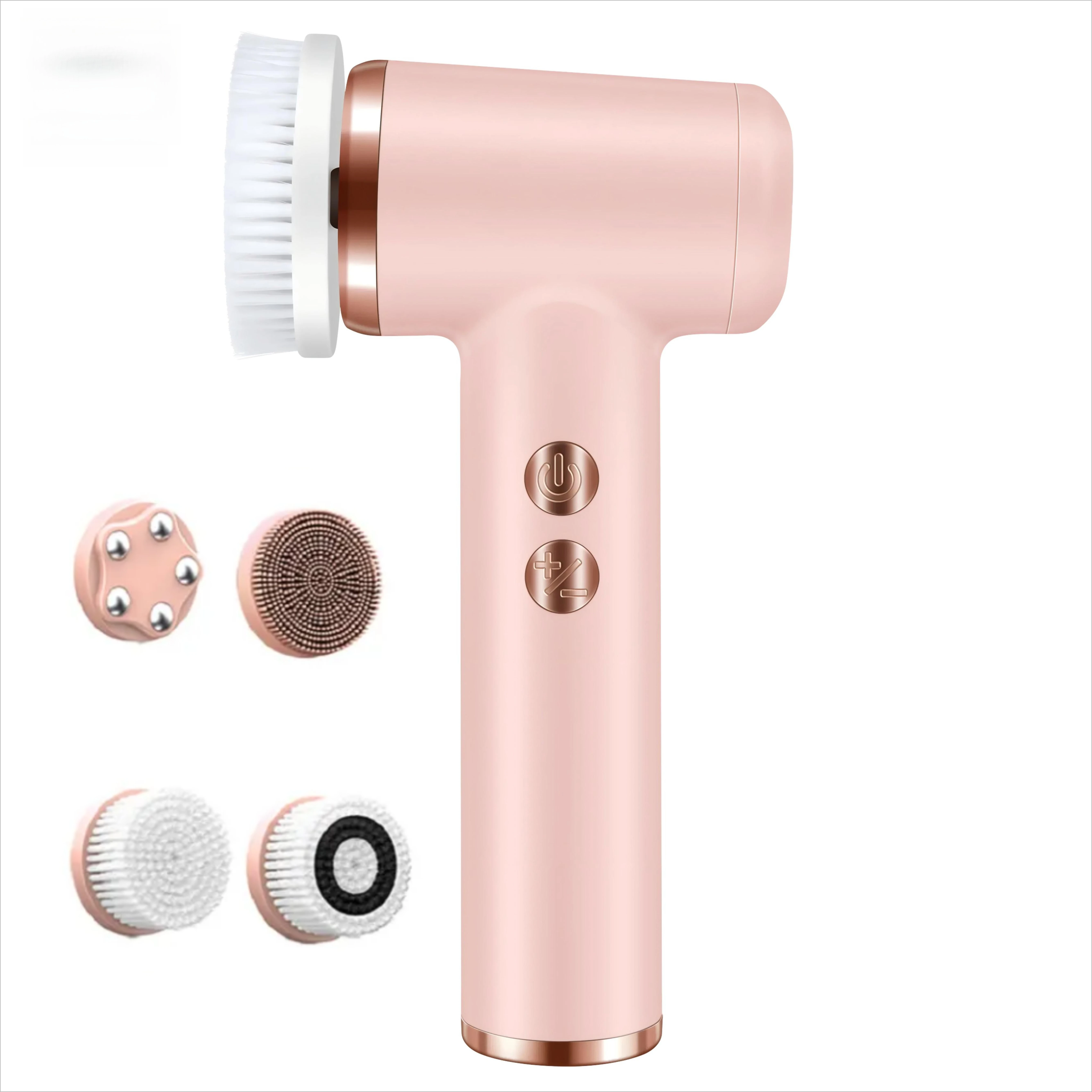 2025 New Design 4 in 1 IPX6 Waterproof Facial Cleansing Brush Face Exfoliating Scrubber Spin Cleanser for Deep Spa Cleansing
2025 New Design 4 in 1 IPX6 Waterproof Facial Cleansing Brush Face Exfoliating Scrubber Spin Cleanser for Deep Spa Cleansing