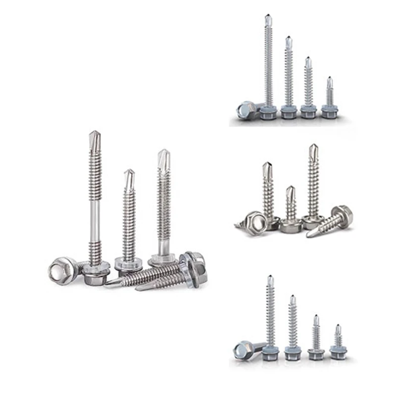 150PCS 10 X 3/4 Inch To 2 Inch Self Drilling Screws For Metal,Stainless Steel Sheet Screws,For Building And Repair Easy To Use
150PCS 10 X 3/4 Inch To 2 Inch Self Drilling Screws For Metal,Stainless Steel Sheet Screws,For Building And Repair Easy To Use