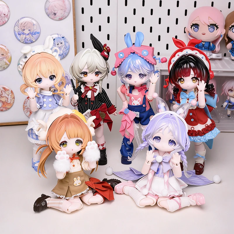 Сюрприз-бокс Come4free Bonnie Bunny Dream Box Series: Коллекционная аниме-фигурка BJD Bonnie V6 с подвижными суставами, модель-игрушка (слепая коробка)
Сюрприз-бокс Come4free Bonnie Bunny Dream Box Series: Коллекционная аниме-фигурка BJD Bonnie V6 с подвижными суставами, модель-игрушка (слепая коробка)