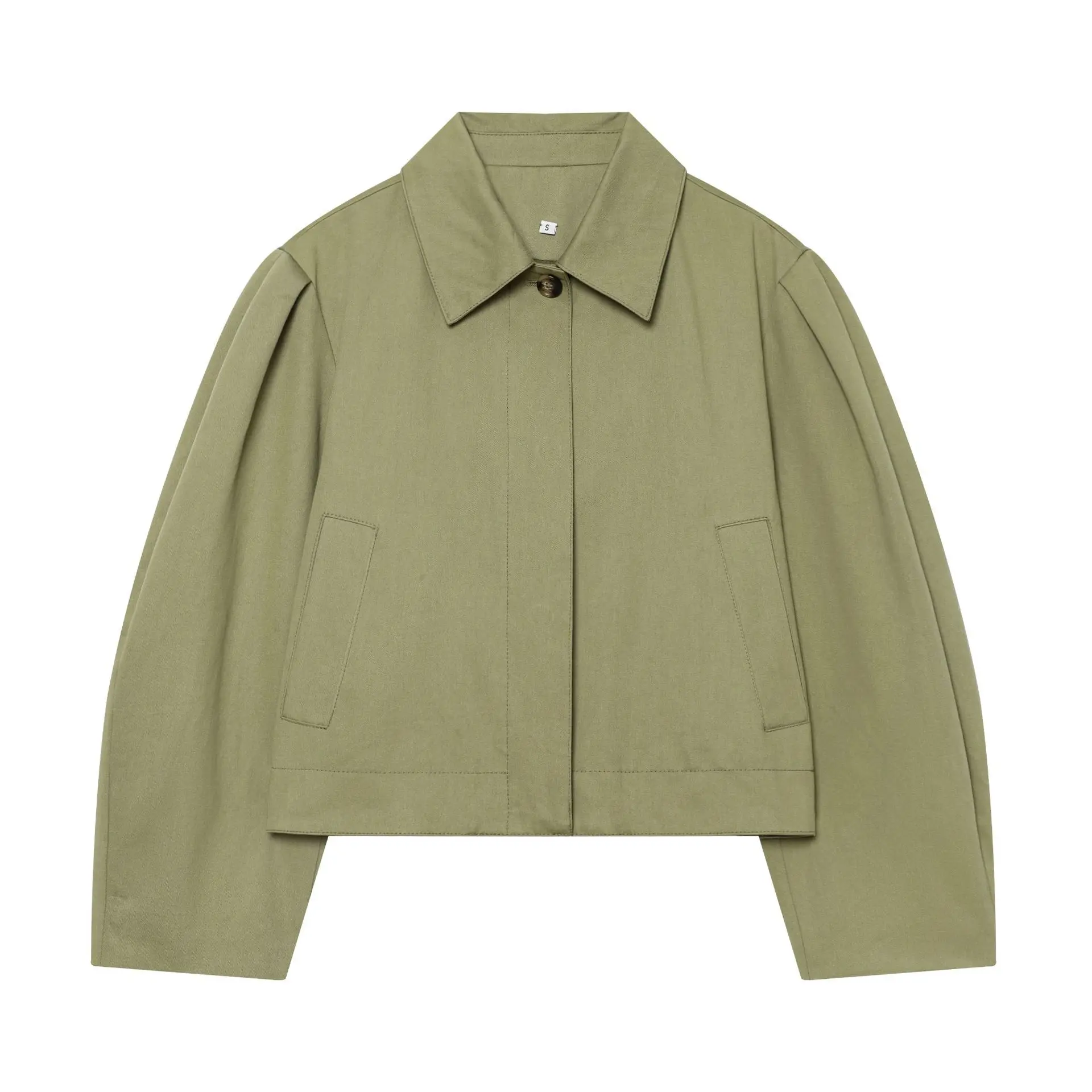 Withered Wash Effect Short Jacket Jacket Women's Jacket Woman Clothes Tops Ropa Mujer
Withered Wash Effect Short Jacket Jacket Women's Jacket Woman Clothes Tops Ropa Mujer