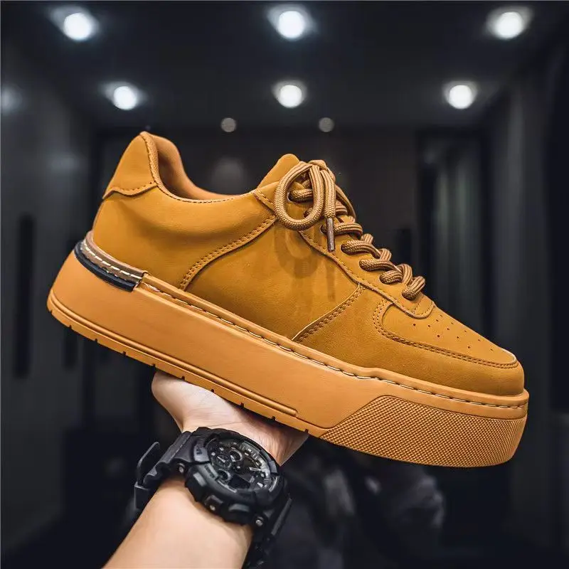Men's Shoes 2025 Spring New Breathable Casual Skateboard Shoes Versatile Men's Thick-Soled Shoes Sports Shoes
Men's Shoes 2025 Spring New Breathable Casual Skateboard Shoes Versatile Men's Thick-Soled Shoes Sports Shoes