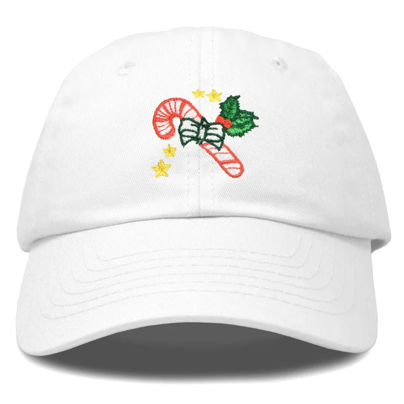 Christmas Candy Vine Hat White Embroidered Baseball Hat Men's and Women's Sports Leisure Fashion Gift
Christmas Candy Vine Hat White Embroidered Baseball Hat Men's and Women's Sports Leisure Fashion Gift