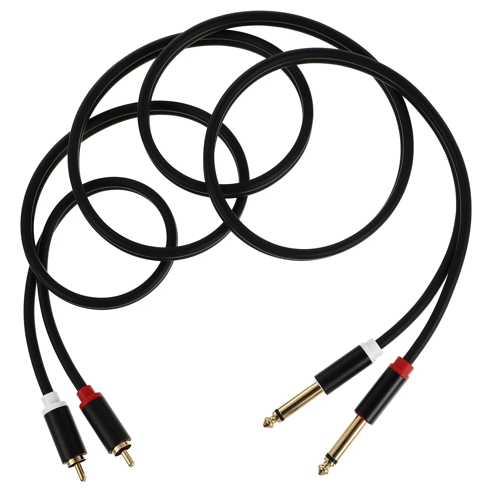 1Pcs Audio Cable Advanced Material Low Distortion High Durability for Audio Devices Black
1Pcs Audio Cable Advanced Material Low Distortion High Durability for Audio Devices Black