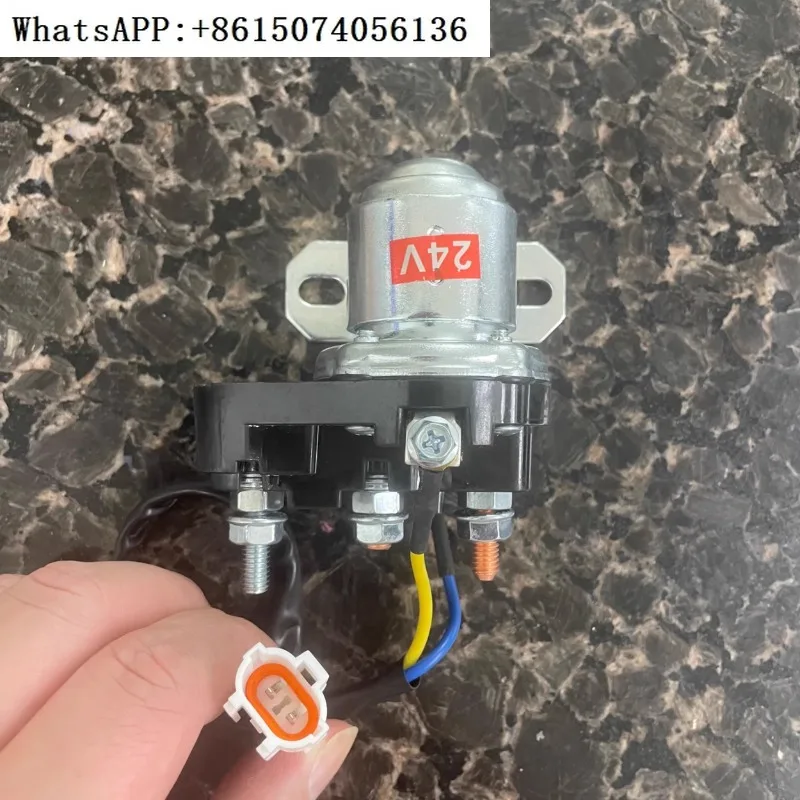 301204-00009 starter relay solenoid valve is suitable for DOOSAN starter relay solenoid valve
301204-00009 starter relay solenoid valve is suitable for DOOSAN starter relay solenoid valve