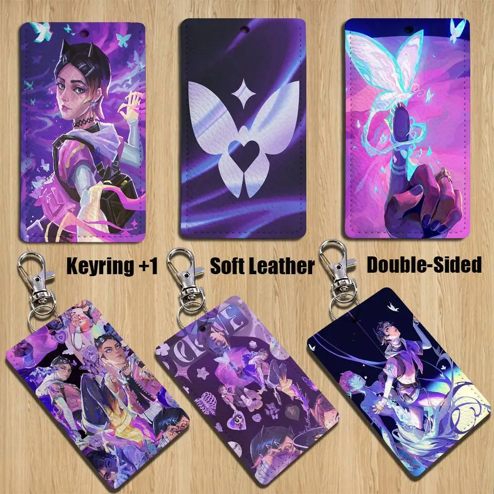 P-PopularS ValorantS Clove Holder For Bank Business Work Card Holder Student Card Case Bus Card Keychain
P-PopularS ValorantS Clove Holder For Bank Business Work Card Holder Student Card Case Bus Card Keychain