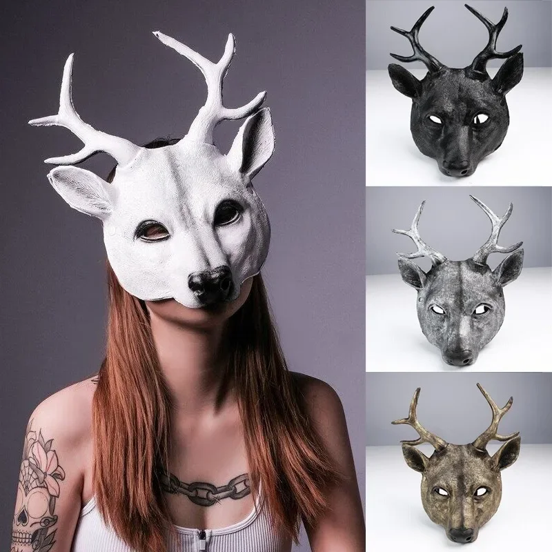 3D маска с животными, украшение на Хэллоуин, искусственная пена, персонализированный подарок, унисекс, карнавал, яркий клуб, косплей, олень, маска, наряд, реквизит
3D маска с животными, украшение на Хэллоуин, искусственная пена, персонализированный подарок, унисекс, карнавал, яркий клуб, косплей, олень, маска, наряд, реквизит