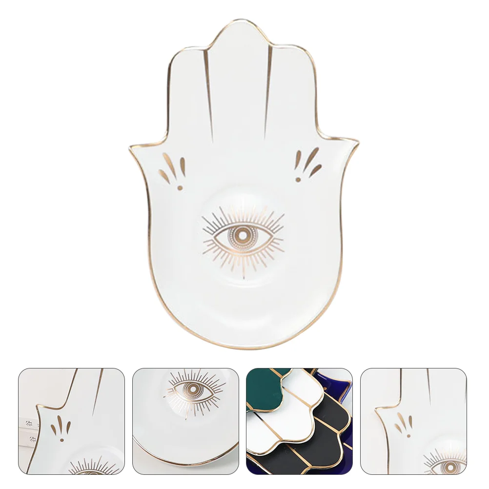 Jewelry Plate Buddha's-hand Storage Small Tray Household Case Black Stand Special Little Decoration 
Jewelry Plate Buddha's-hand Storage Small Tray Household Case Black Stand Special Little Decoration