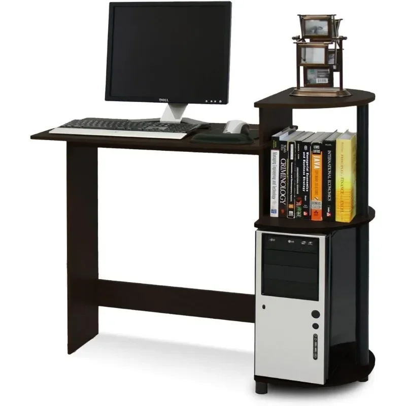 l Компактный компьютерный стол с полками, круглая сторона
l Компактный компьютерный стол с полками, круглая сторона