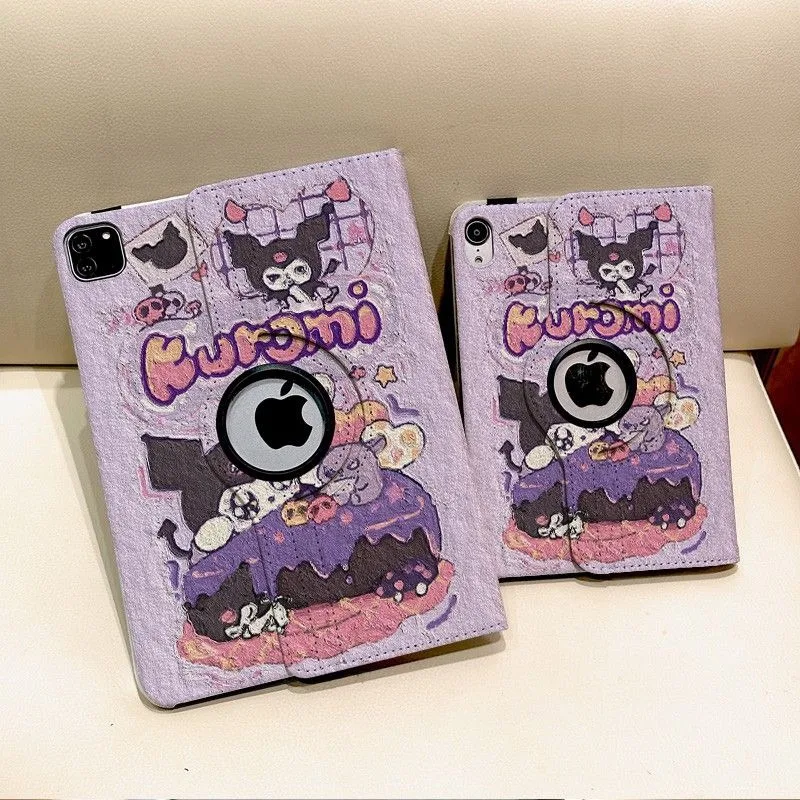 Cute Kuromi Trifold Stand IPad Case for IPad Pro 11in 2025 Air7 6 11th 10th 10.9in 9th Tablet Case Auto Sleep/Wake Soft Cover
Cute Kuromi Trifold Stand IPad Case for IPad Pro 11in 2025 Air7 6 11th 10th 10.9in 9th Tablet Case Auto Sleep/Wake Soft Cover