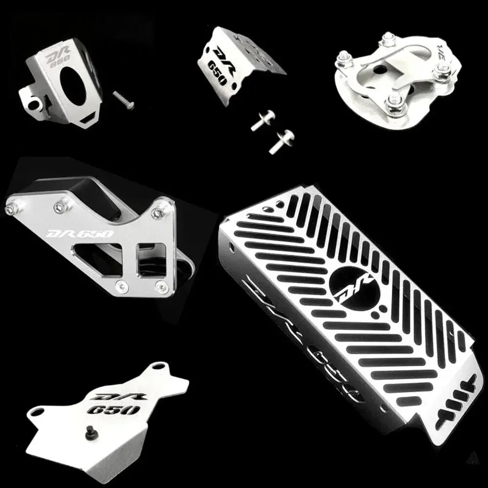 Radiator Grille Brake Caliper Chain Guard Kickstand Pad For SUZUKI DR-650 DR 650 DR650 S DR650SE 1996-2021
Radiator Grille Brake Caliper Chain Guard Kickstand Pad For SUZUKI DR-650 DR 650 DR650 S DR650SE 1996-2021