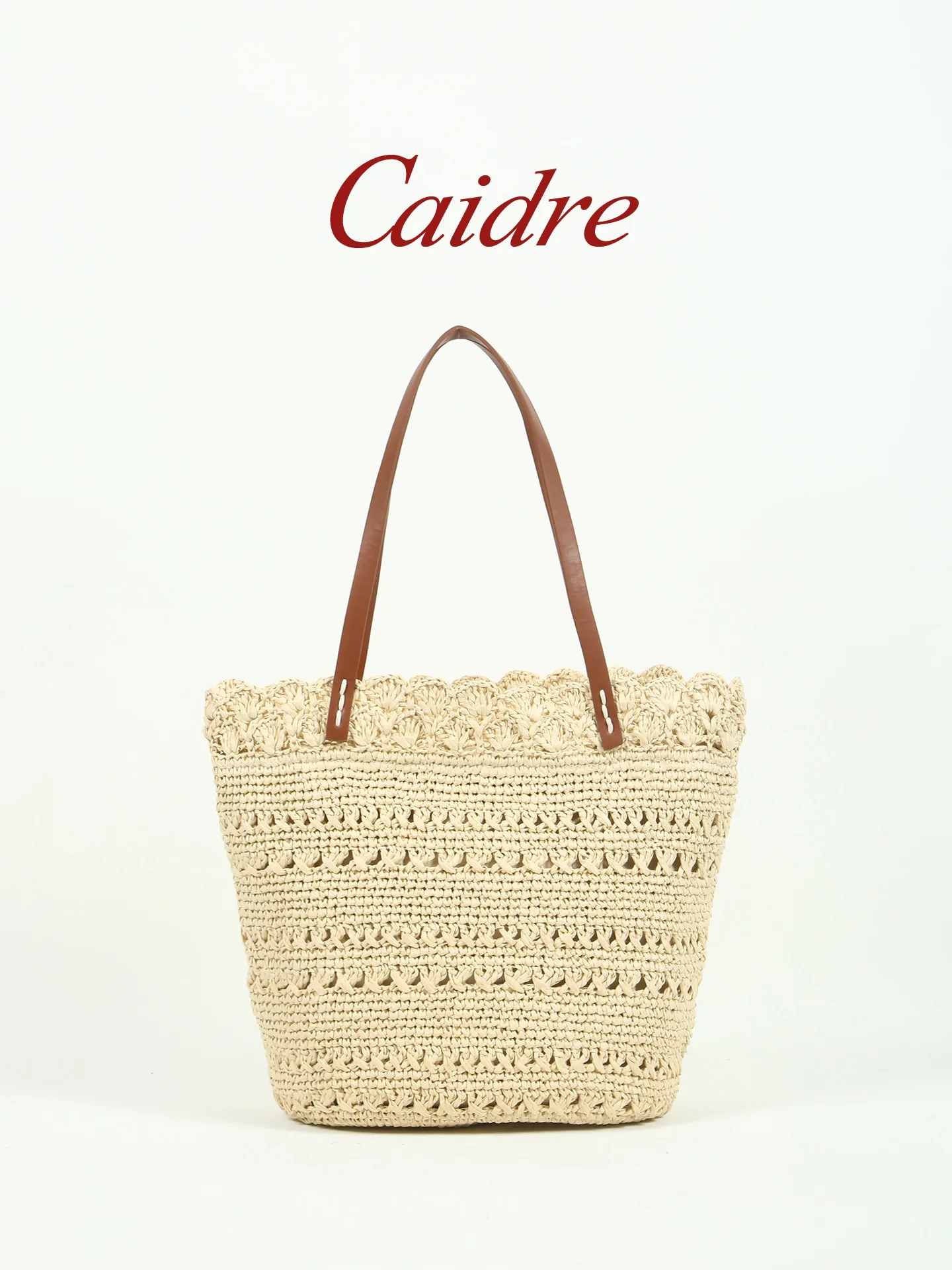 Handwoven Straw Bag Caidre Laffite Tote Beach Vacation Shoulder Bag Korean Style Soft Handle Women's Casual Pure Color Bag
Handwoven Straw Bag Caidre Laffite Tote Beach Vacation Shoulder Bag Korean Style Soft Handle Women's Casual Pure Color Bag