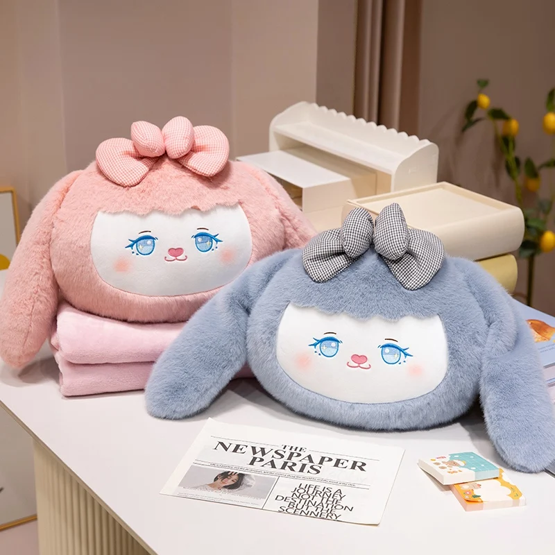 Cartoon Lolita Plush Pillow Cute Lolita Three in one Stuffed Pillow Dolls Soft Sofa Bed Pillow Blanket Kids Birthday Xmas Gifts
Cartoon Lolita Plush Pillow Cute Lolita Three in one Stuffed Pillow Dolls Soft Sofa Bed Pillow Blanket Kids Birthday Xmas Gifts