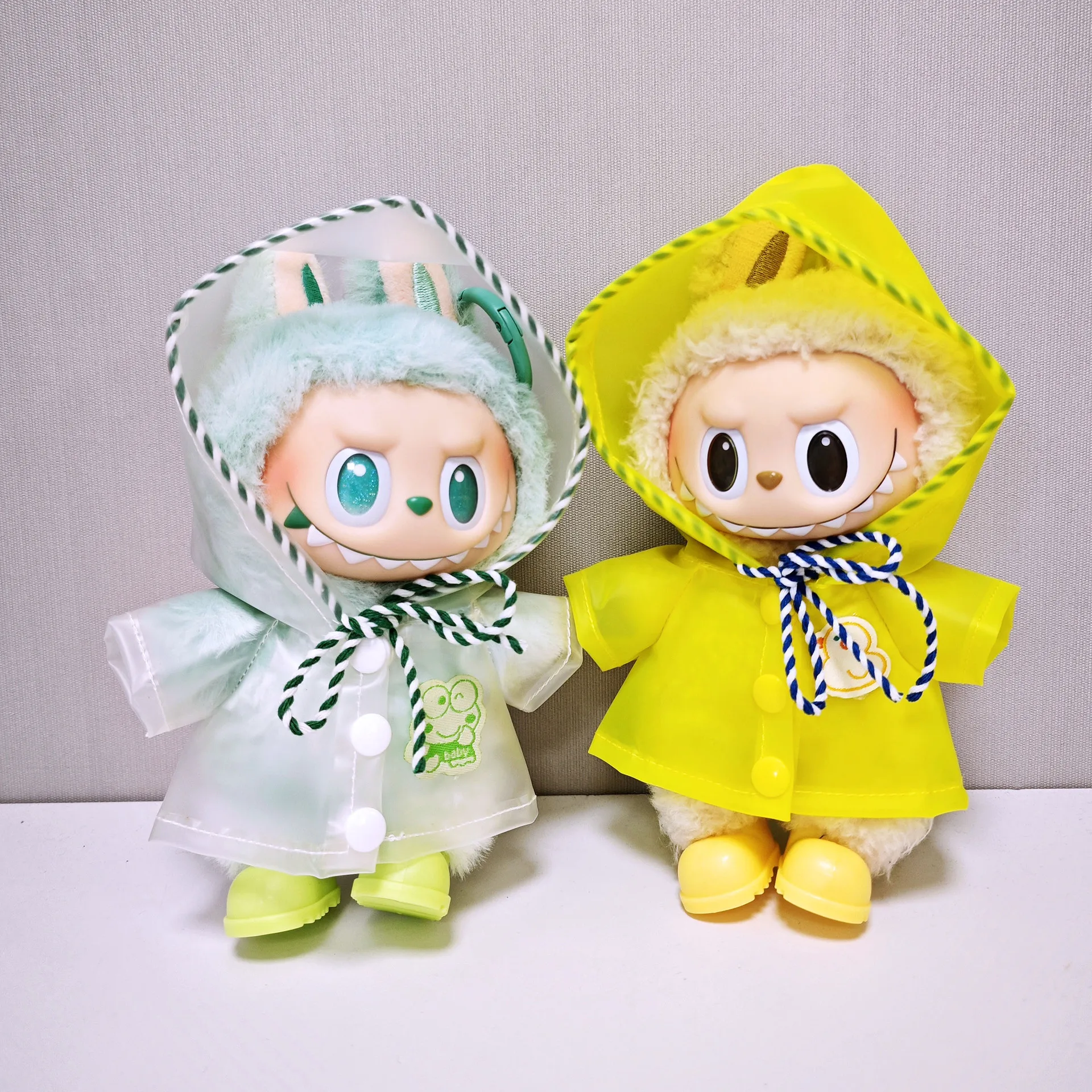 2pcs For 15/17cm labubu Clothes The Monster Doll Transparent Clothing Shoes Set Outfits Accessories (only Clothes Shoes)
2pcs For 15/17cm labubu Clothes The Monster Doll Transparent Clothing Shoes Set Outfits Accessories (only Clothes Shoes)