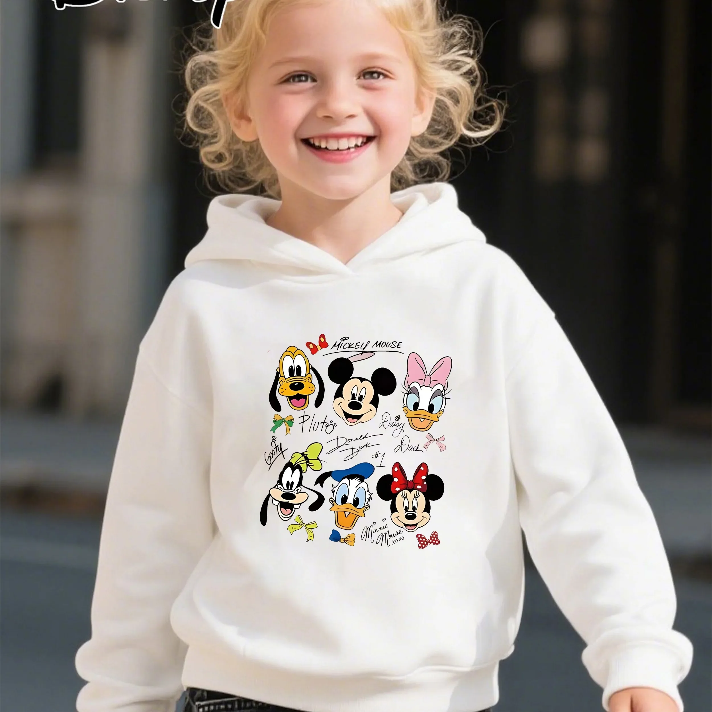 2025 Fall/Winter Kids Hoodie Disney Mickey Mouse and Friends Print Long Sleeve Pullover Hooded Sweatshirt
2025 Fall/Winter Kids Hoodie Disney Mickey Mouse and Friends Print Long Sleeve Pullover Hooded Sweatshirt