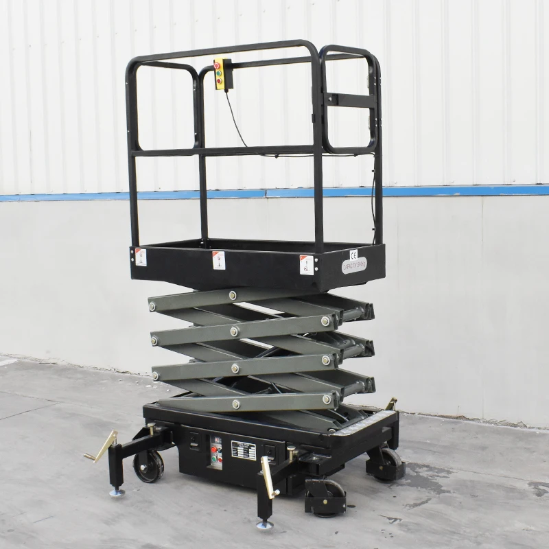 Customized Customized 220V 3m Mobile Home Electric Mini Scissor Lift One Man Lift Platform
Customized Customized 220V 3m Mobile Home Electric Mini Scissor Lift One Man Lift Platform