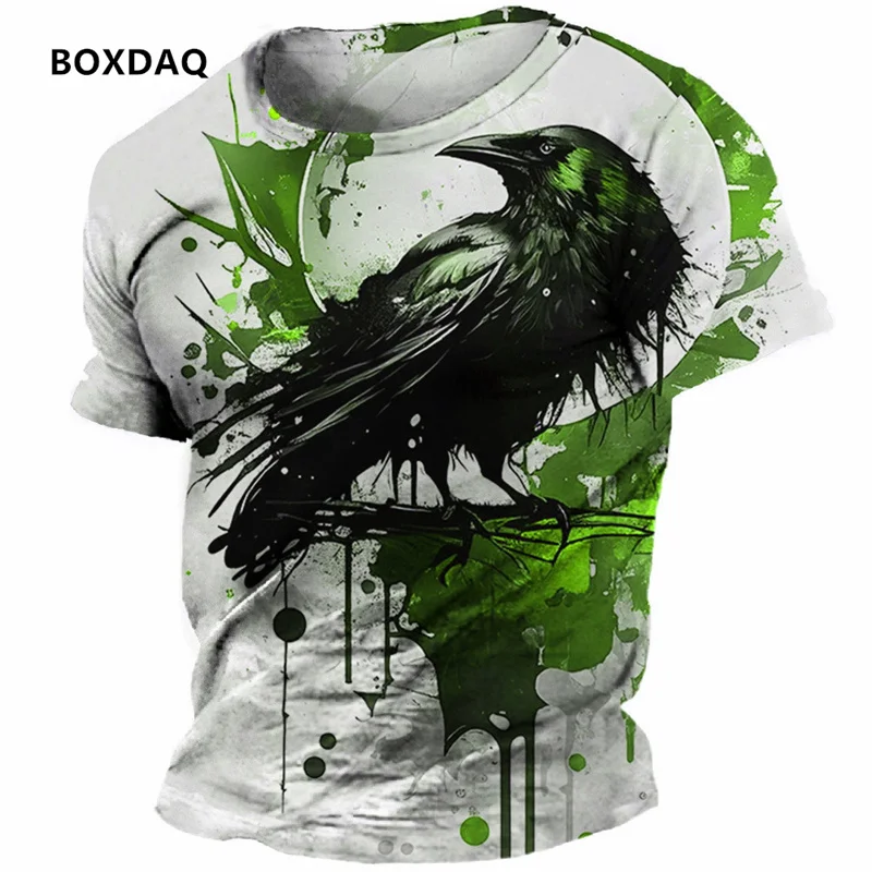 Animal Bird Pattern Men's T-Shirts Summer Short Sleeve 3D Tie-dye Print Street Hip Hop Male Tees 6XL Plus Size Casual Tops
Animal Bird Pattern Men's T-Shirts Summer Short Sleeve 3D Tie-dye Print Street Hip Hop Male Tees 6XL Plus Size Casual Tops