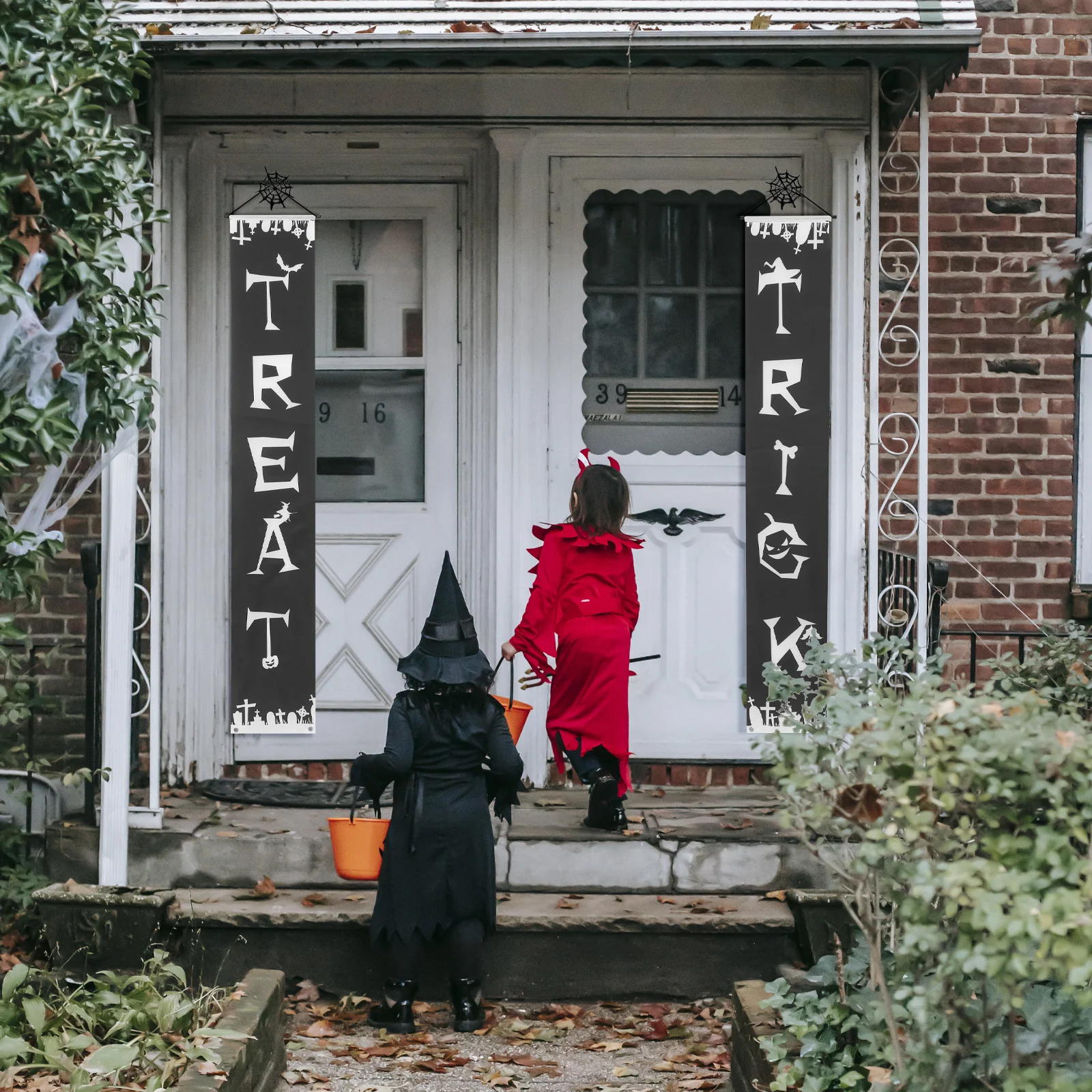 1 Pair Couplets Premium Polyester Hanging Banner For Front Festival Party Decor, Halloween Decoration, Door Hanging Couplet,
1 Pair Couplets Premium Polyester Hanging Banner For Front Festival Party Decor, Halloween Decoration, Door Hanging Couplet,