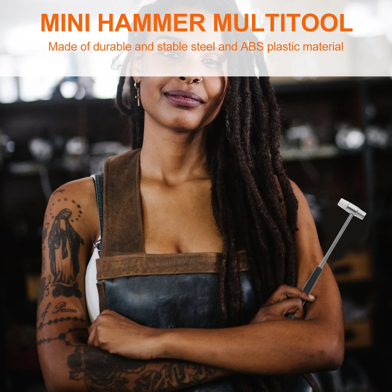 Набор из 4 маленьких молотков с двойным наконечником (жесткий и мягкий) для обслуживания инструментов, колки грецких орехов, DIY-проектов, легкий вес
Набор из 4 маленьких молотков с двойным наконечником (жесткий и мягкий) для обслуживания инструментов, колки грецких орехов, DIY-проектов, легкий вес