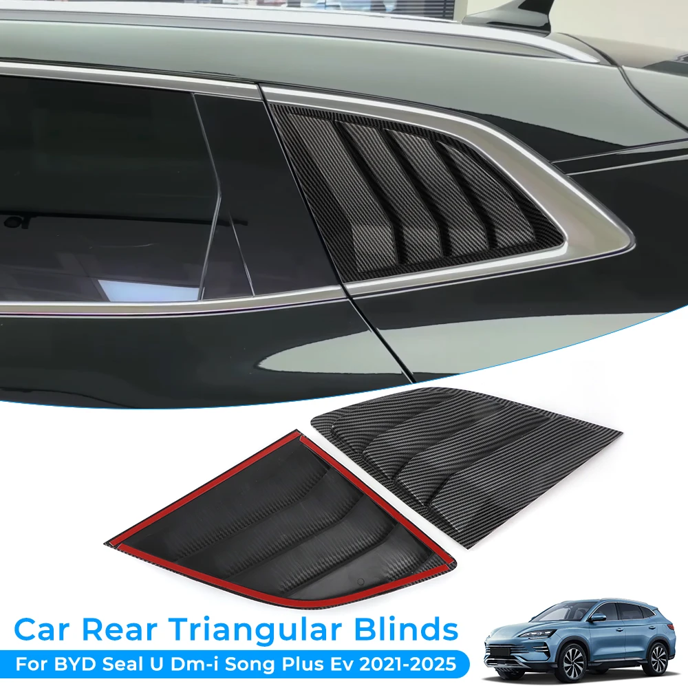 For BYD Seal U Dm-i Song Plus Ev 2021 - 2025 Car Rear Triangular Blinds Modified Window Air Outlet Body Exterior Interior
For BYD Seal U Dm-i Song Plus Ev 2021 - 2025 Car Rear Triangular Blinds Modified Window Air Outlet Body Exterior Interior
