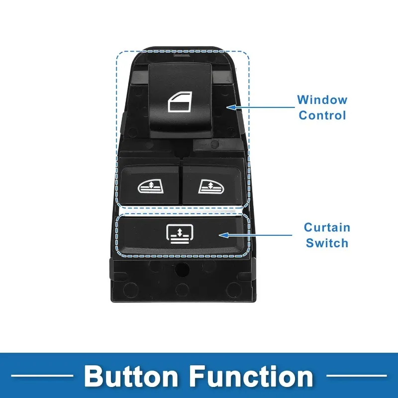 N26R-Power Window Switch Accessories For BMW 5 Series GT F07 6 Series F06 7 Series F01 F02- Part Numbers 61319352183 61319204862
N26R-Power Window Switch Accessories For BMW 5 Series GT F07 6 Series F06 7 Series F01 F02- Part Numbers 61319352183 61319204862