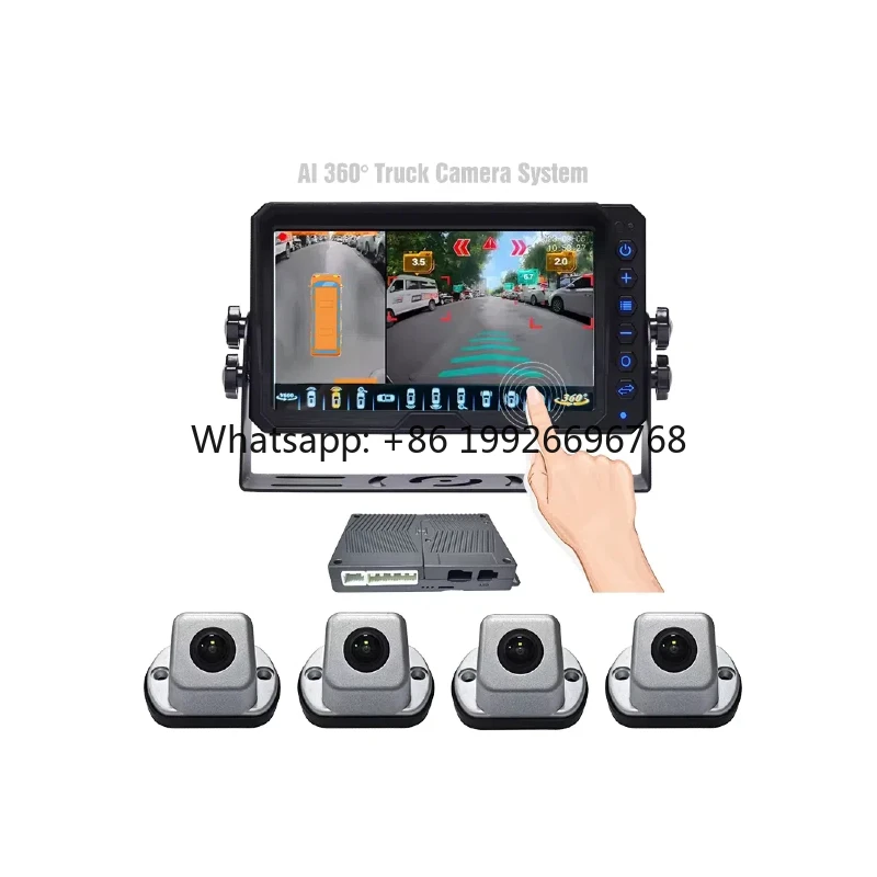 AI 360 Degree Bird View Surround Panoramic View Safe Driving Assistance DVR 1080p Camera Monitor System for School Bus Truck
AI 360 Degree Bird View Surround Panoramic View Safe Driving Assistance DVR 1080p Camera Monitor System for School Bus Truck