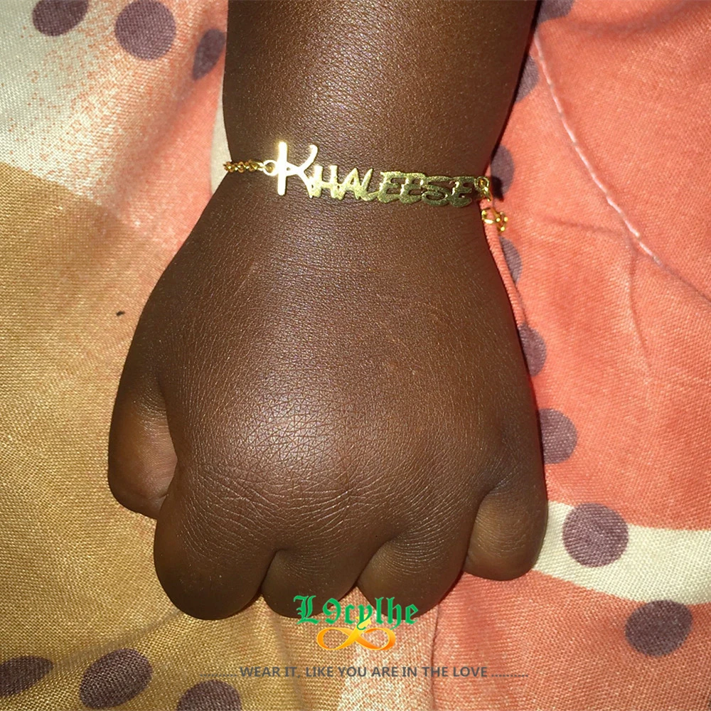 Детские украшения, милый новый браслет с именем ребенка, персонализированные браслеты из нержавеющей стали под заказ с именем ребенка, подарки ручной работы
Детские украшения, милый новый браслет с именем ребенка, персонализированные браслеты из нержавеющей стали под заказ с именем ребенка, подарки ручной работы