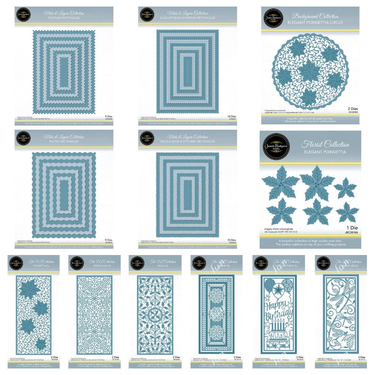 Creative Cuts Postage Rectangles Edge & Stitched Metal Cutting Dies Sets for DIY Craft Paper Card Scrapbooking Decoration Mold
Creative Cuts Postage Rectangles Edge & Stitched Metal Cutting Dies Sets for DIY Craft Paper Card Scrapbooking Decoration Mold