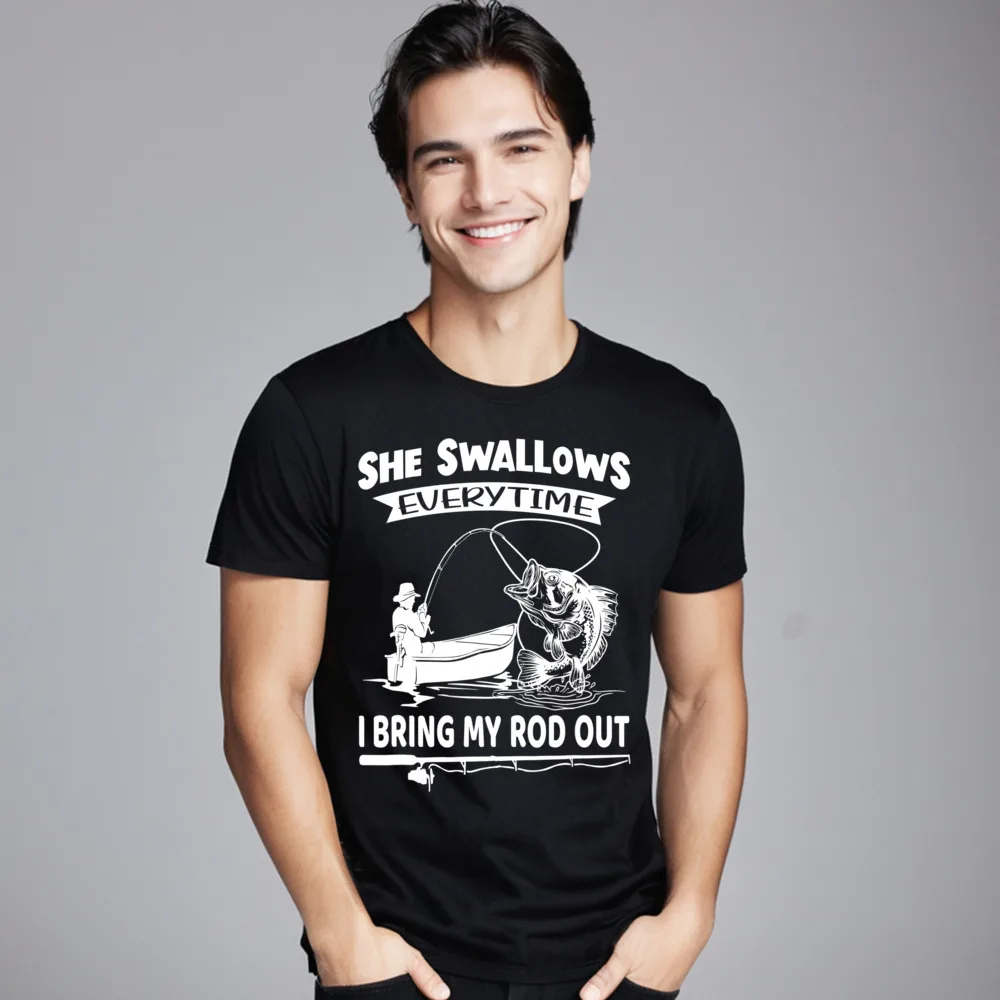 Funky Female T Shirts O Neck Short Sleeve 100% Cotton Mens She Swa ows Everytime Tops & Tees Casual Tee-Shirt
Funky Female T Shirts O Neck Short Sleeve 100% Cotton Mens She Swa ows Everytime Tops & Tees Casual Tee-Shirt