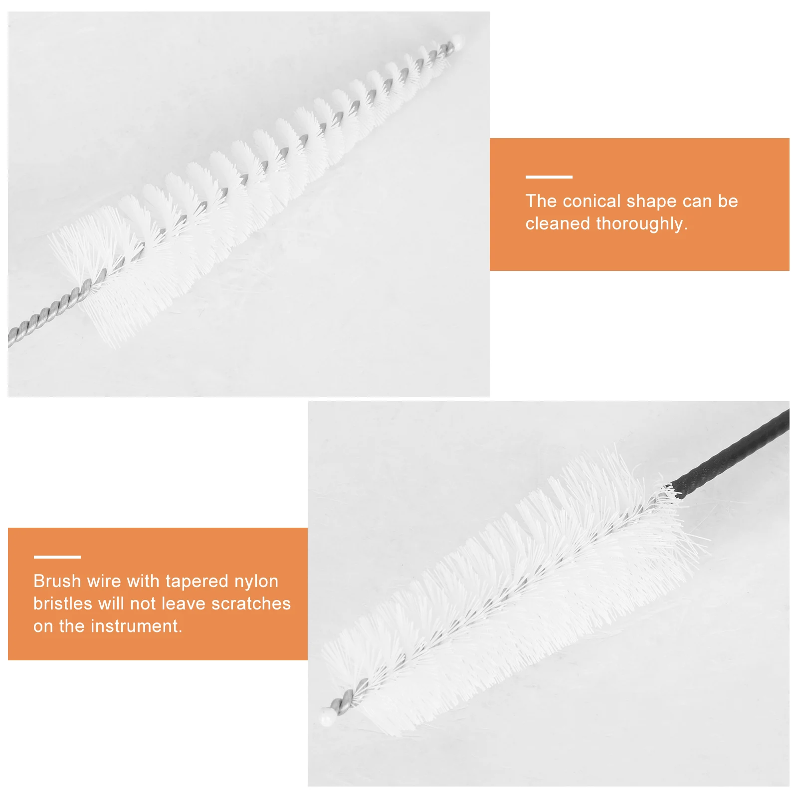 Horn Cleaning Brush Sound Hole Cleaner Tenor Saxophone Trumpet Mouthpiece Musical Instrument Brushes Flute
Horn Cleaning Brush Sound Hole Cleaner Tenor Saxophone Trumpet Mouthpiece Musical Instrument Brushes Flute