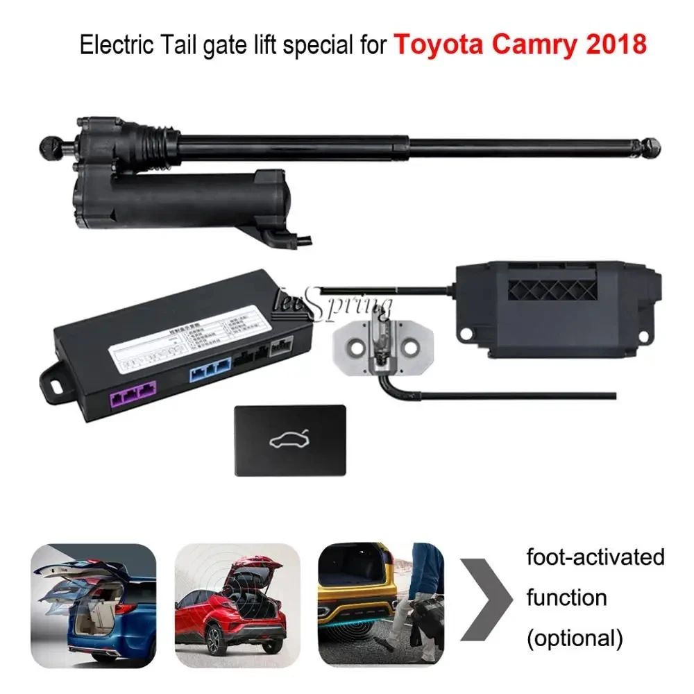 Автомобильный умный авто Электрический задний подъемник для Toyota Camry 2018 с защелкой
Автомобильный умный авто Электрический задний подъемник для Toyota Camry 2018 с защелкой