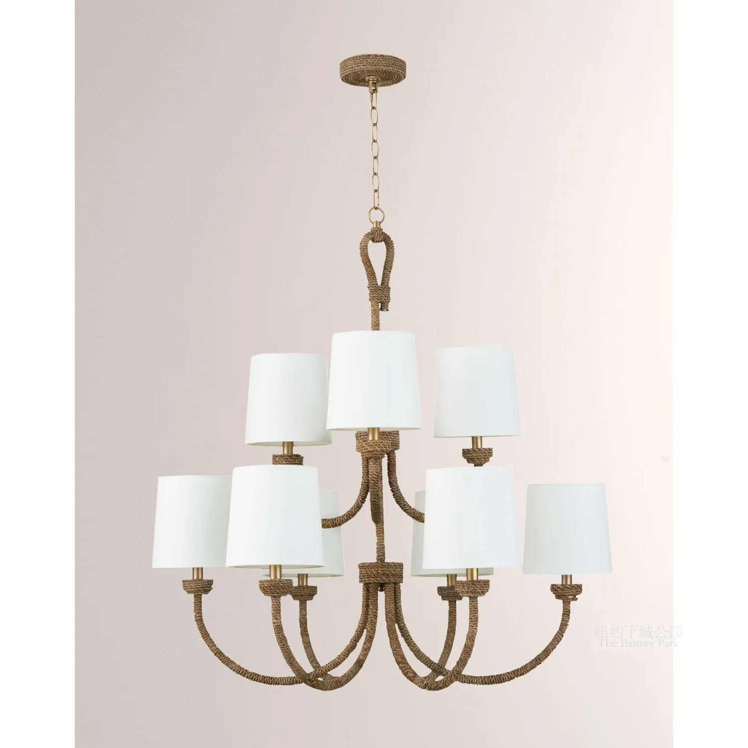 New York Downtown Park Imported Hampton Returns to Natural Hemp Rope Resort Style 6/9 Lamp Head Pendant Living Room
New York Downtown Park Imported Hampton Returns to Natural Hemp Rope Resort Style 6/9 Lamp Head Pendant Living Room