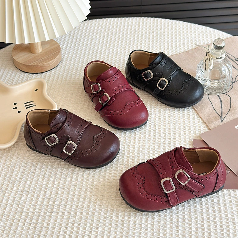 2025 Autumn New Children Casual Leather Shoes for Girls Boys Fashion Britain Style Soft Bottom Anti-slippery Versatile Shoes
2025 Autumn New Children Casual Leather Shoes for Girls Boys Fashion Britain Style Soft Bottom Anti-slippery Versatile Shoes