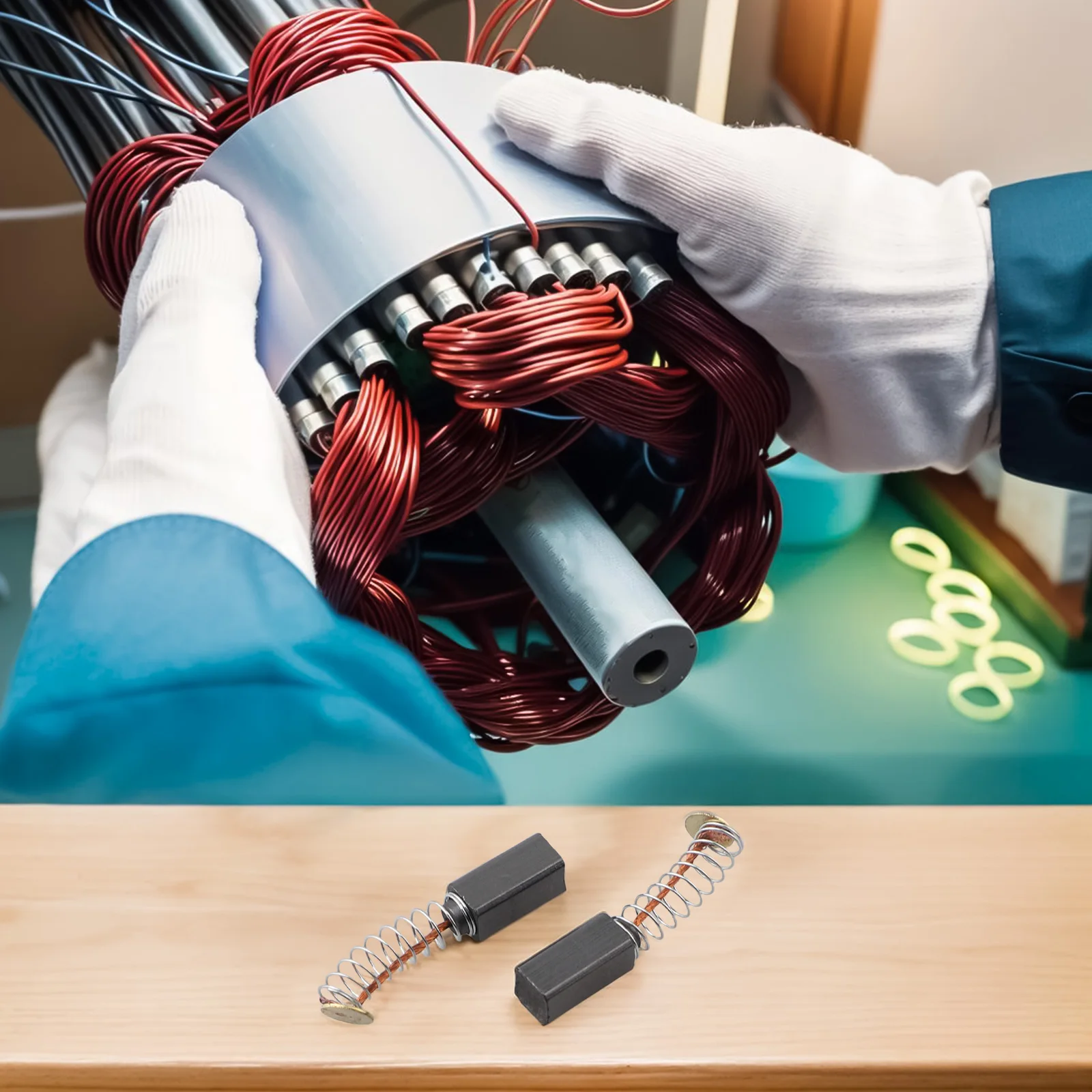 40 шт. угольные щетки для электродвигателей, электроинструментов 10 x 5 x 5 мм, запасные части для помощи при восстановлении торможения двигателя
40 шт. угольные щетки для электродвигателей, электроинструментов 10 x 5 x 5 мм, запасные части для помощи при восстановлении торможения двигателя