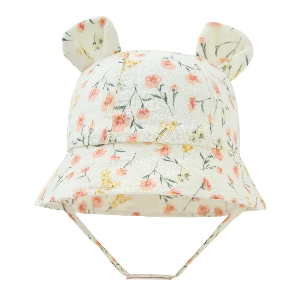 Unisex Cotton Baby Sun Hat Adjustable Print Design Children Beach Caps Soft Breathable Rabbit Ear Hat Baby Wear
Unisex Cotton Baby Sun Hat Adjustable Print Design Children Beach Caps Soft Breathable Rabbit Ear Hat Baby Wear