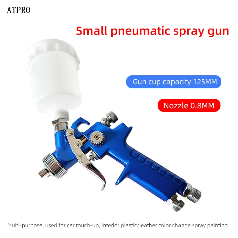 Small spray gun 1.0 nozzle/0.8 nozzle car partial painting car interior color change spray gun
Small spray gun 1.0 nozzle/0.8 nozzle car partial painting car interior color change spray gun