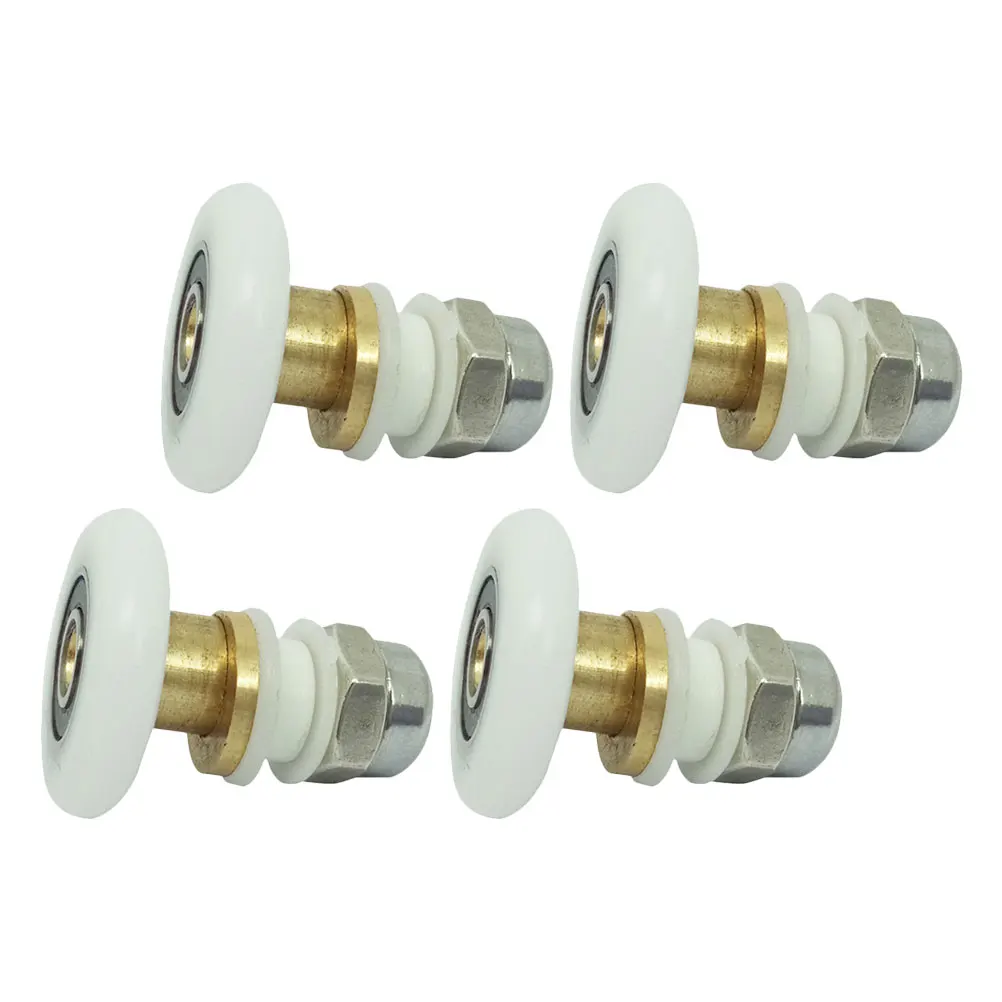 4pcs Shower Door Rollers 25mm Wheel Diameter Bathroom Glass Sliding Door Pulleys Replacement Hardware
4pcs Shower Door Rollers 25mm Wheel Diameter Bathroom Glass Sliding Door Pulleys Replacement Hardware