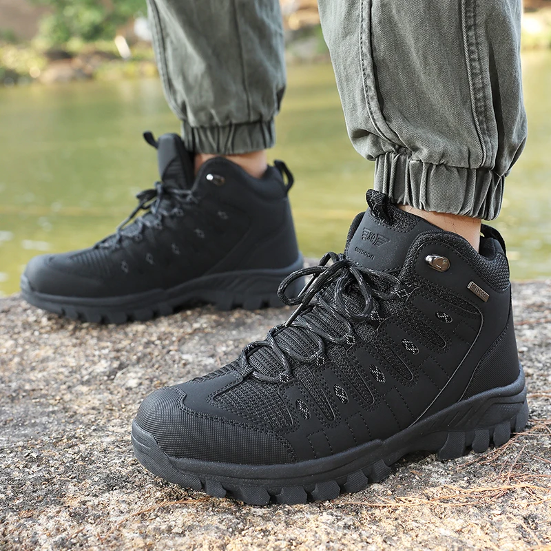 Spring New Outdoor Men'S Mid Top Anti Slip Mountaineering Shoes For Off Road Sports Comfortable Multi Functional Sports Shoes
Spring New Outdoor Men'S Mid Top Anti Slip Mountaineering Shoes For Off Road Sports Comfortable Multi Functional Sports Shoes