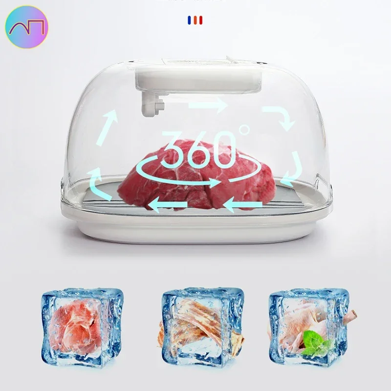 Hot Sell New Kitchen Tool Meat Defrosting Box for Frozen Meat with Super-Fast Defrost Thawing Plate
Hot Sell New Kitchen Tool Meat Defrosting Box for Frozen Meat with Super-Fast Defrost Thawing Plate