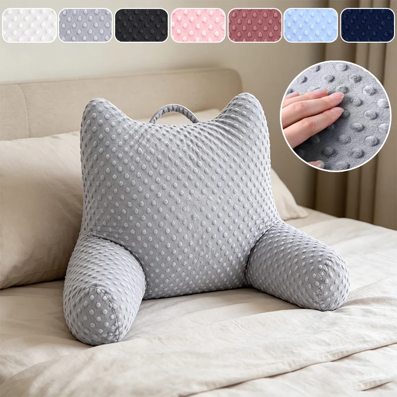 Reading Back Pillow with Arm Bed Rest Support Cushion Ergonomic Waist Lumbar Pillow with Side Pocket for Reading Watching Relax
Reading Back Pillow with Arm Bed Rest Support Cushion Ergonomic Waist Lumbar Pillow with Side Pocket for Reading Watching Relax
