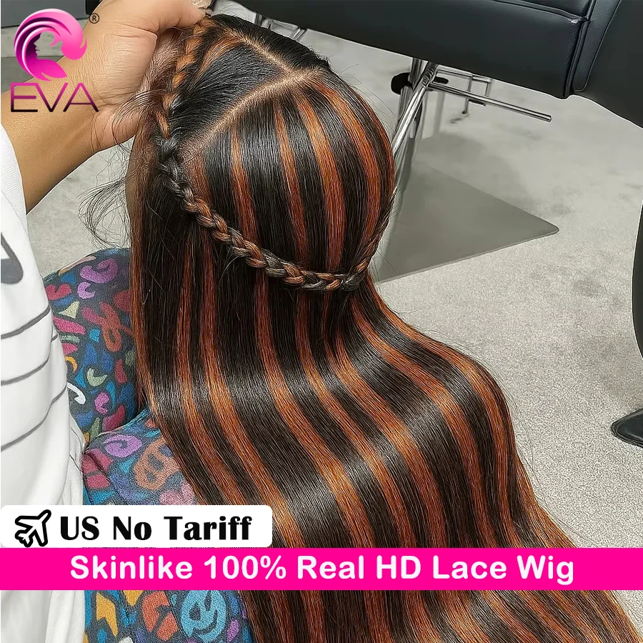 FB 30 Black Brown Highlight Wig 13x6 HD Lace Frontal Wig Human Hair 250% Density Bone Straight 13x4 Lace Front Human Hair Wigs
FB 30 Black Brown Highlight Wig 13x6 HD Lace Frontal Wig Human Hair 250% Density Bone Straight 13x4 Lace Front Human Hair Wigs